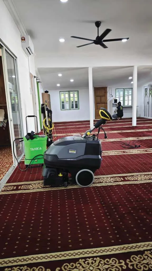 Cucian karpet surau - Arfa Clean Kluang Johor
